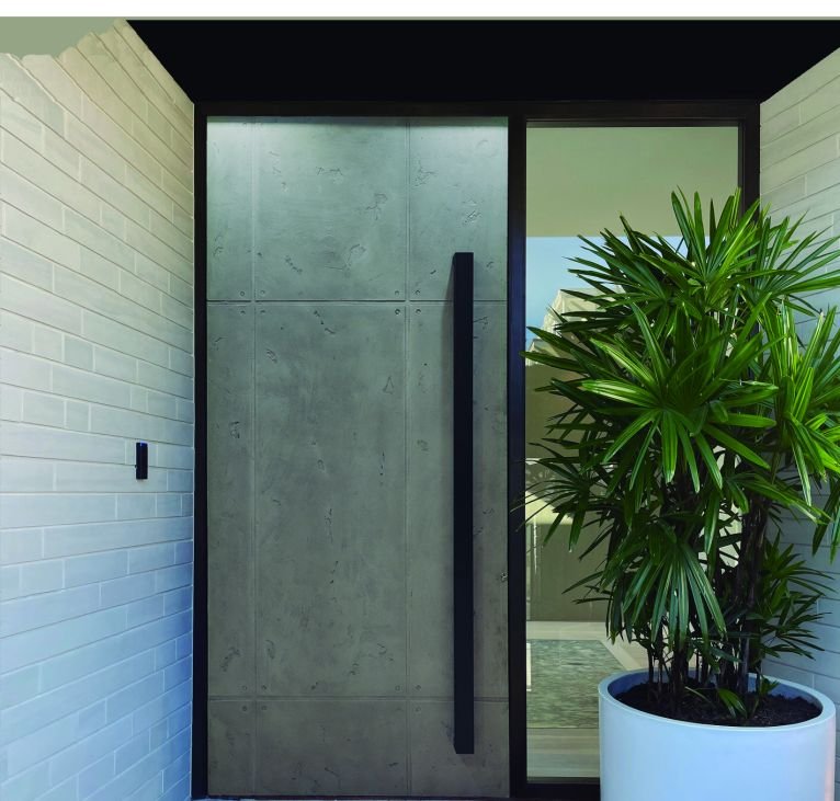 Puerta de diseño exclusivo modelo Crux