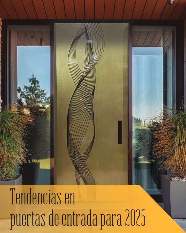 Tendencias en puertas de entrada: Diseños exclusivos y protección